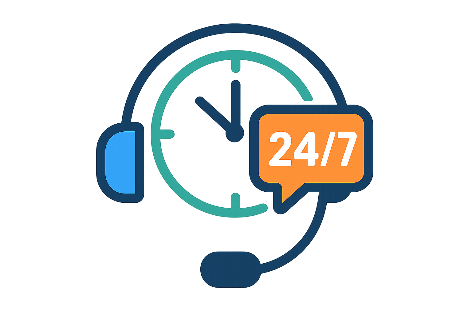 24/7 Unterstützung Icon